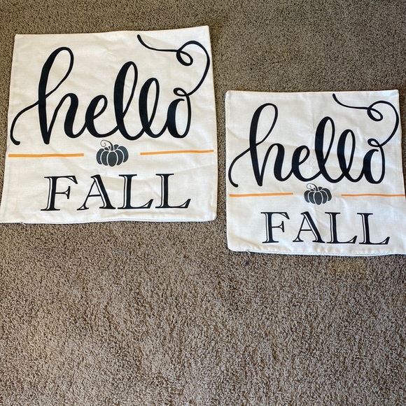 Other - Hello Fall Pillow Covers
